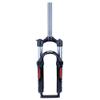 HIMALO 20 Inch Bike Suspension Forks Mechanical Fork Travel 80mm Bike BMX Folding Bicycle Front Fork 1-1/8" Straight Fork 9mm QR Manual Lockout(20inch Red) view 1