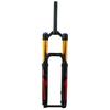 HIMALO Downhill Bike Air Fork 26 27.5 29 Inch DH Mountain Bike Suspension Fork Travel 165mm Straight Front Fork Thru Axle Damping Adjustable(Red A,26'') view 1