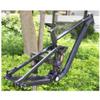 HIMALO Downhill Mountain Bike Suspension Frame 27.5er 29er XC/FR/DH Bike Frame 15.5''/17''/18'' Disc Brake Thru Axle Boost 12x148mm/142mm with Rear Shocks(Black,18'') view 1
