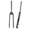 HIMALO 26/27.5/29 Rigid Fork Carbon Mountain Bike Fork 1-1/8 Straight Bike Fork Disc Brake Quick Release Front Fork QR 9 * 100mm Lightweight(Black,29'') view 1