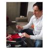 Gary Neville Signed Manchester United Soccer Photo: United Legend. Framed view 2