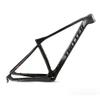 HIMALO Carbon Bike Frame 27.5er 29er Mountain Bike Frame 15''/17''/19'' Disc Brake Hardtail Frame QR 135mm Internal Routing XC AM(Dark Grey,15'') view 1