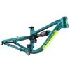 HIMALO 20er Mountain Bike Frame 255mm Aluminum Alloy Suspension Frame 148mm Boost Thru Axle Frame Disc Brake Soft Tail Bike Frame with Rear Shocks(Green) view 1