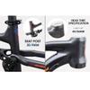 HIMALO Aluminum Alloy Suspension Frame 20er Soft Tail Mountain Bike Frame 255mm DH/XC/AM Bike Frame Boost Thru Axle 148mm Disc Brake(White) view 3