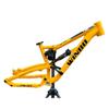 HIMALO Full Suspension Frame 26er/27.5er Bike Frame Aluminium Alloy Disc Brake Mountain Bike Frame 16.5'' Thru Axle 12 * 142mm DH/XC/AM(Orange,27.5 * 16.5'') view 1