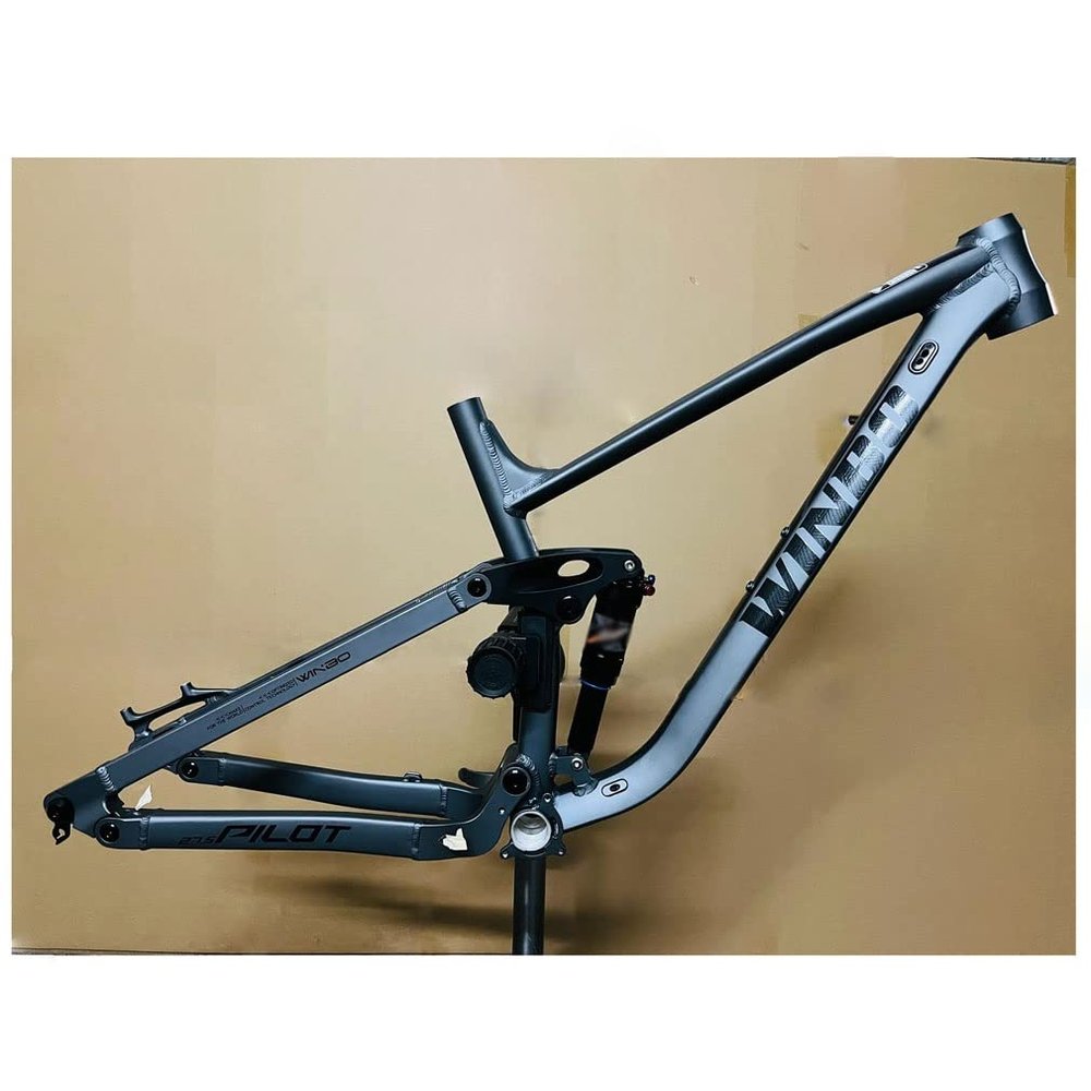 HIMALO Full Suspension Bike Frame 26er 27.5er 29er Mountain Bike Frame 17''/18'' Travel 147mm XC/AM/DH Enduro Downhill Frame 12x148mm Thru Axle Boost(Dark Grey,29 * 17'')