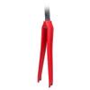 HIMALO 700C Road Bike Rigid Fork Carbon C Brake Bicycle Front Fork 1-1/8 Threadless QR 9mm(Matte Red) view 1