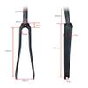 HIMALO 700C Road Bike Rigid Fork Carbon C Brake Bicycle Front Fork 1-1/8 Threadless QR 9mm(Matte Red) view 3