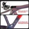 HIMALO 27.5/29er Hardtail Mountain Bike Frame 15'' 17'' 19'' Carbon Bike Frame Disc Brake Thru Axle 12 * 142mm Max for 2.25'' Tires XC(27.5 * 15'') view 3