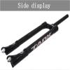 HIMALO Bike Rigid Fork 24/26/27.5/29 Inch Mountain Bike Carbon Fork 1-1/8 Threadless Disc Brake Front Fork Quick Release 9mm(Black,24inch) view 3