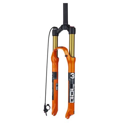 HIMALO Mountain Bike Air Suspension Fork 26 27.5 29 Bike Fork 100mm Travel 28.6mm Straight Tube Bicycle Front Fork Remote Lockout QR 9mm(26'')