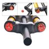 HIMALO 26 27.5 29 Inch Bike Air Suspension Fork Travel 160mm Downhill Mountain Bike Fork Rebound Adjust Double Shoulder Disc Brake Thru Axle 1-1/8 Straight(Gold,29inch) view 3