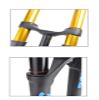 HIMALO 26 27.5 29 Inch Bike Air Suspension Fork Travel 160mm Downhill Mountain Bike Fork Rebound Adjust Double Shoulder Disc Brake Thru Axle 1-1/8 Straight(Gold,29inch) view 4