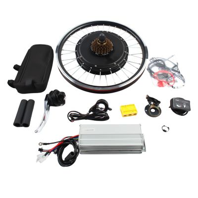 2000W Electric Bicycle Motor,Rear Wheel Hub Motor with Mutifunction Display for 20 Inch Bikes (2000W)