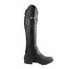 AK Bit Chain Equestrian Horse Riding Half Chaps with Extra Leather Protection Inside AKRS-1864 (Black/Gold, 14/XXS) view 2