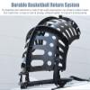 KJLYLPP Basketball Shooting Machine Basketball Shot Returner Simple Basketball Return Attachment for Hoop, Rotatable Basketball Shot Returner Chute view 4