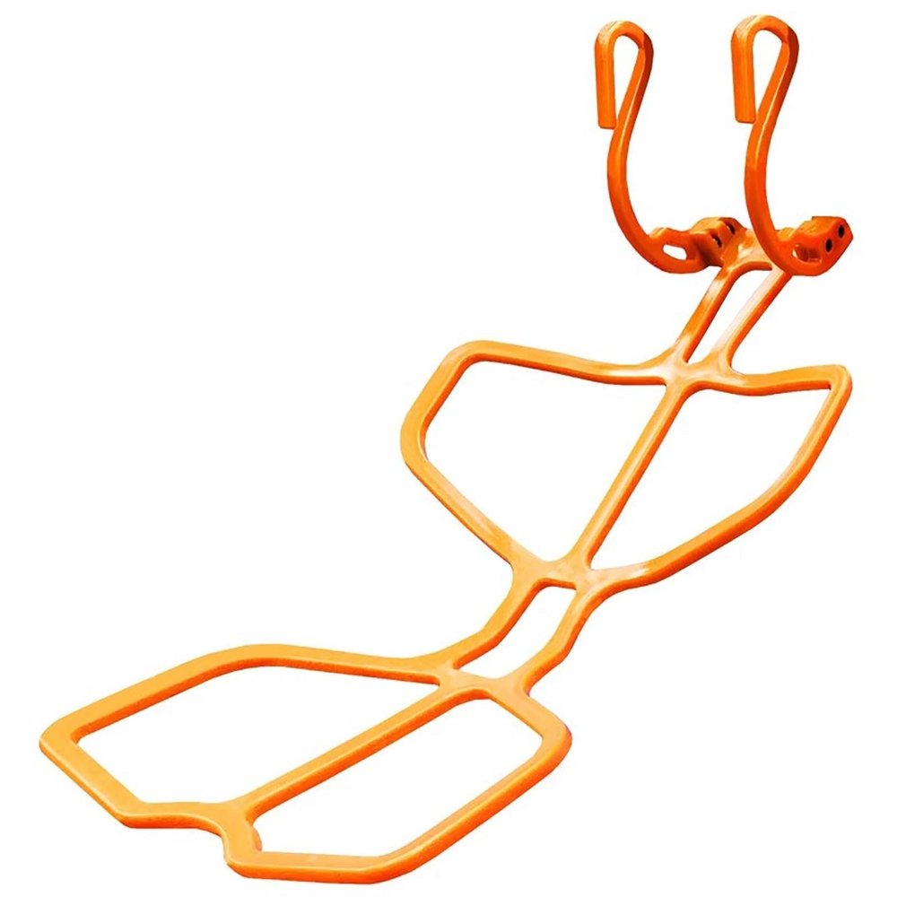 KJLYLPP Basketball Shooting Machine Orange PP Plastic Youth Basketball Ball Returner, Portable Hanging Basketball Shot Returner, for Ball Court/Gymnasium/Courtyard