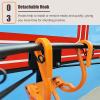 KJLYLPP Basketball Shooting Machine Orange PP Plastic Youth Basketball Ball Returner, Portable Hanging Basketball Shot Returner, for Ball Court/Gymnasium/Courtyard view 4