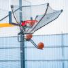 KJLYLPP Outdoor Basketball Rebounder Net Return, 180 Rotatable Ball Returner Metal for Stadium Playground School, Home Yard Basketball Shooting Trainer Easy to Set Up view 2