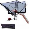 KJLYLPP Basketball Shooting Machine Professional Basketball Return Shooting Practice Attachment,180 Rotating for Hoop with Bag for Storage, Heavy Duty Shooting Trainer view 1