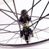 700C Road Bike Wheel Set 50Mm Aluminum Alloy Rims for 8 9 10 11 Speed Cassette C/V Brake Bike Wheels 24H Straight Pull Spokes Quick Release 100/130MM Hub Black,700C/50MM view 4