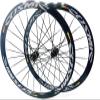 700C Aluminum Alloy Road Bike Wheelset 40/50 Mm Rim Quick Release 100/135Mm Road Bike Wheels 20H Disc Brake Hub for 8-9-10-11 Speed Black,700C/40MM view 1