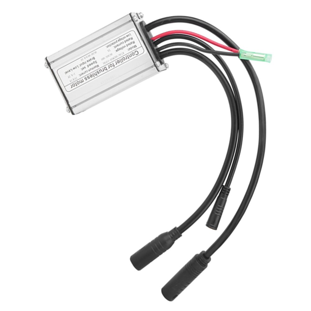 36V/48V Brushless Waterproof Controller Adapter with Hall for Electric Cycle Scooter Motorcycle Cycle Efficient Motor Running, Temperature Control, no Noise Driving