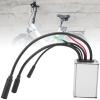 36V/48V Brushless Waterproof Controller Adapter with Hall for Electric Cycle Scooter Motorcycle Cycle Efficient Motor Running, Temperature Control, no Noise Driving view 3