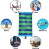 Microfiber Lightweight Thin Beach Towel Sand Free Quick Dry Super Absorbent Large Towels 55.1x27.5in Swimming Pool Camping Beach Printed Bath Towel (003) view 4