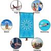 Microfiber Lightweight Thin Beach Towel Sand Free Quick Dry Super Absorbent Large Towels 55.1x27.5in Swimming Pool Camping Beach Printed Bath Towel (008) view 4