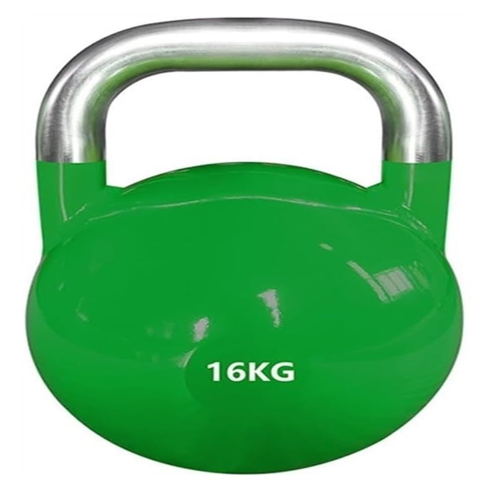 YILIANHUA All-steel Solid Kettlebell For Men And Women, Ergonomically Designed For Total Body Workout And Strength Training (Size: 16KG), 35.2 Pounds