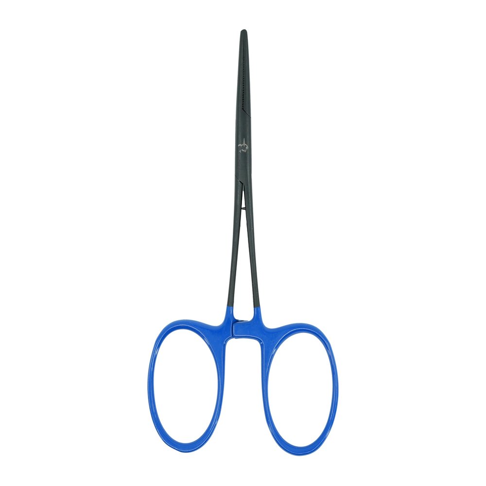 Kingfisher Fishing Accessory Fly Fishing Fat Finger Clamp Forcep Hemostat, Straight