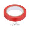 PATIKIL 98ft Tennis Badminton Racket Overgrip, Towel Grip Anti-Skid Sweatband Tape Hand Glue for Baseball Golf Handle Fishing Rod, Red view 2