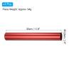 PATIKIL Relay Track Baton, 4 Pcs Aluminum Tube Field Running Race Stick Corrosion Resistant for Outdoor Athletics Sport Game Practice Tool, Red view 2