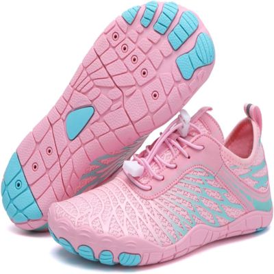 Ydxjxhuc Pro Barefoot Shoes Women Men,2025 New Footwear Barefoot Womens,Outdoor Non-Slip Breathable Quick Dry Hiking Shoes (6.5,Pink,Women,Men,Medium,4.5)