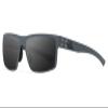 Gatorz Rig Non-Polarized Hand Crafted Aluminum Sunglasses - Made in the USA (Slate with Black Logo/Smoke Non-Polarized) - GZ-14-100