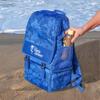 T0MMY Bahama Backpack Cooler 2024 (Blue Floral) view 1