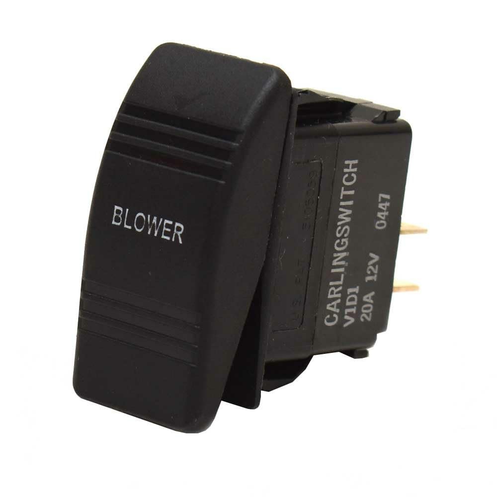 Generic Carling On/Off Contura III Boat Rocker Switch | Blower 3 Spade 12 Volt
