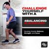 4Balancing Balance Trainer for Adults - Slackboard Standing Desk Balance Board and Home Workout Equipment, Balancing Trainer for Yoga, Strength, Coordination, Concentration - Mountains view 2