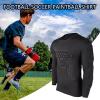 Baseball Compression Shirt, Goalkeeper Long Sleeve Jersey, Soccer Padded Shirt | Padded Compression for Baseball Basketball Adults and Kids view 4