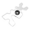 SUNGOOYUE Clear Plastic Pool Billiard Bridge Acrylic Holder for Family, 7 Position Antlers Design view 4