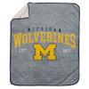 NCAA Michigan Wolverines Vintage Arch Sweatshirt Blanket view 1