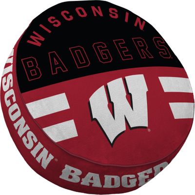 NCAA Wisconsin Badgers Circle Plushlete Pillow