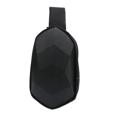 Kuuleyn Sling Bag For Men Women Polyhedral Sling Chest Bag Waterproof Lightweight Large Capacity Cycling Shoulder Bag Daypack For Men And Women