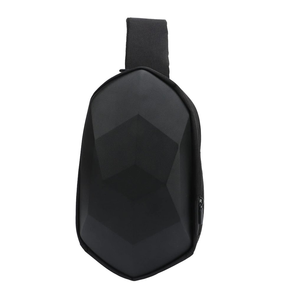 Kuuleyn Sling Bag For Men Women Polyhedral Sling Chest Bag Waterproof Lightweight Large Capacity Cycling Shoulder Bag Daypack For Men And Women