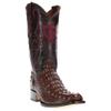 Vaccari Men's David Hand-Corded Top Texas A&M Embroidery Genuine Mocha Hornback Alligator Narrow Square Toe Cowboy Boots - 9.5 EE view 1