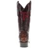Vaccari Men's David Hand-Corded Top Texas A&M Embroidery Genuine Mocha Hornback Alligator Narrow Square Toe Cowboy Boots - 9.5 EE view 4