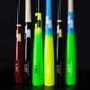 SSK Z Cut Maple Wood Baseball Bat - Made in Japan - Balanced - Durable (Black/Green/Yellow, 32") view 4