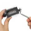 willowwil D67F 5 Digit Mechanical Resettable Manual Hand Pull Stroke Tally Counter Tools view 4