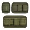 Tactical Backpack Insert Modular Organizers and Storage Pouch, 3 Piece EDC Elastic Bag Insert Pouch Panel Hook Backed Accessories Holder view 1